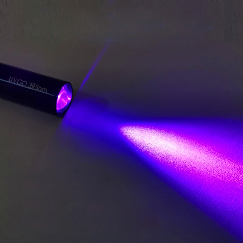 5W LED 자외선 램프 울트라 스포트라이트, 휴대용 광원 고 에너지 365nm
